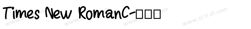 Times New RomanC字体转换